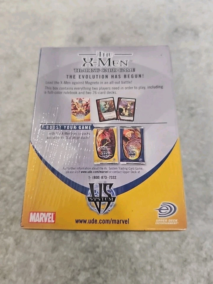 VS SYSTEM THE X-MEN 2-PLAYER STARTER SET TRADING CARD GAME SEALED - Image 2 of 4
