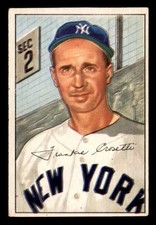 1952 BOWMAN #252 FRANK CROSETTI YANKEES EX 541887 (KYCARDS)