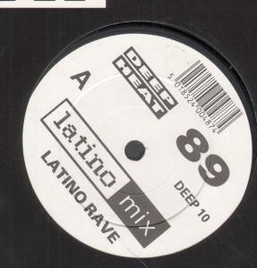 Latino Rave Latino Mix 7" vinyl UK Deep Heat 1989 Megamix DEEP10 - Picture 1 of 2