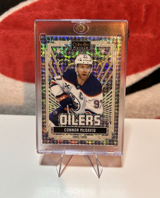 2025-26 O-Pee-Chee Platinum Connor McDavid Oilers R-49 Houndstooth 07/15