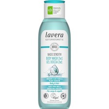 lavera basis sensitiv Body Wash 2in1 - Protects the skin flora - Natural Cosmeti