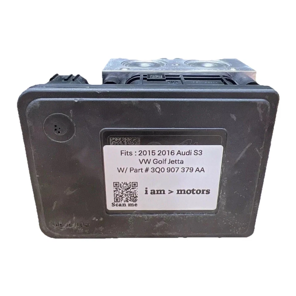 翻新 ABS 制动泵模块 2015 - 2016 大众高尔夫 | 3Q0 907 379 AA — 第 3/4 张图片