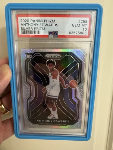 2020-21 Panini Prizm - Anthony Edwards #258 Silver Prizm (RC)