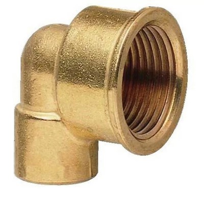 Thermador 90GC1412 - Messing Fitting 90° gewinkelt zum Löten F3/8'' - Ø14 mm (10 Stück