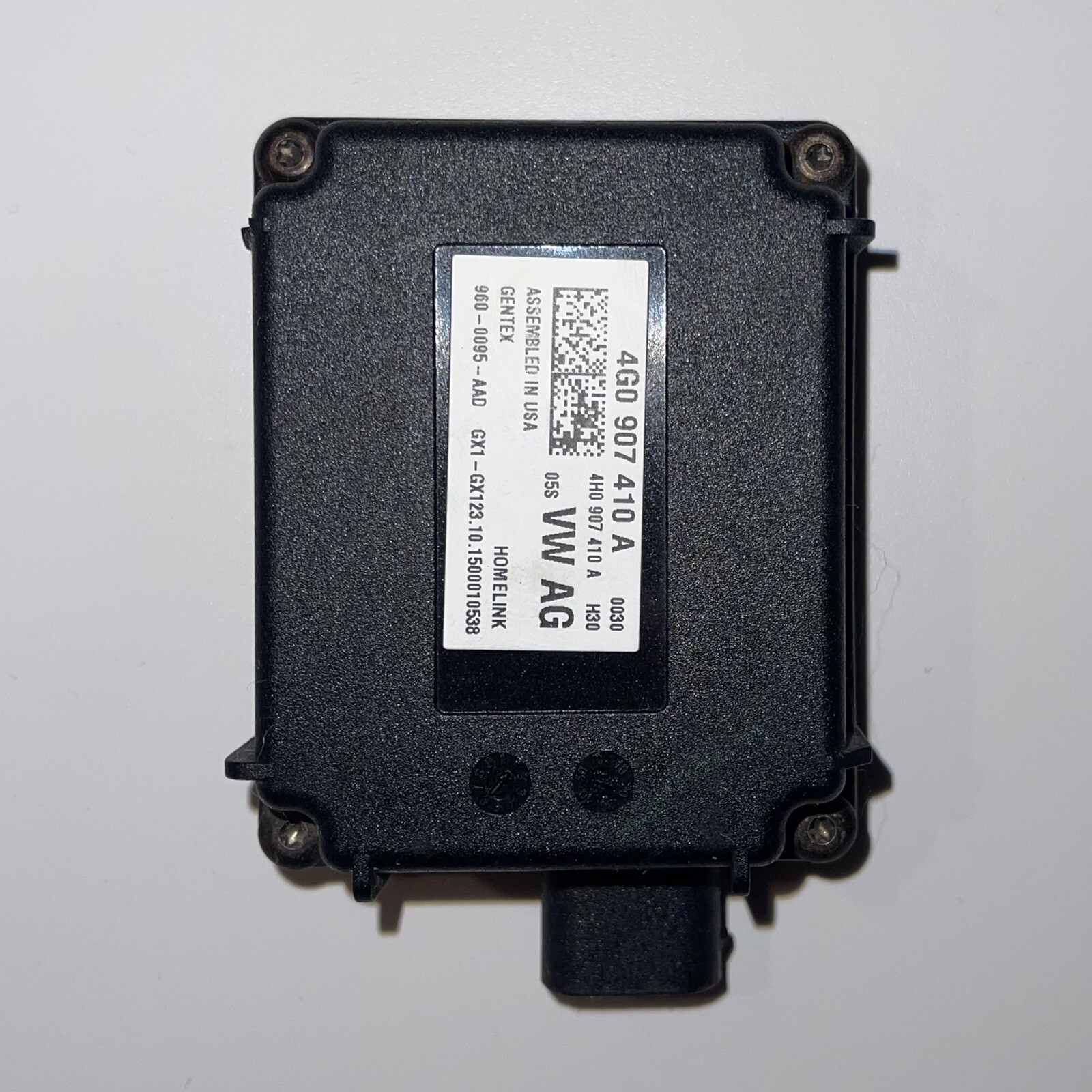 AUDI A4 A8 A7 A4 A6 S6 S7 S8 AUDI GARAGE DOOR HOMELINK MODULE ...