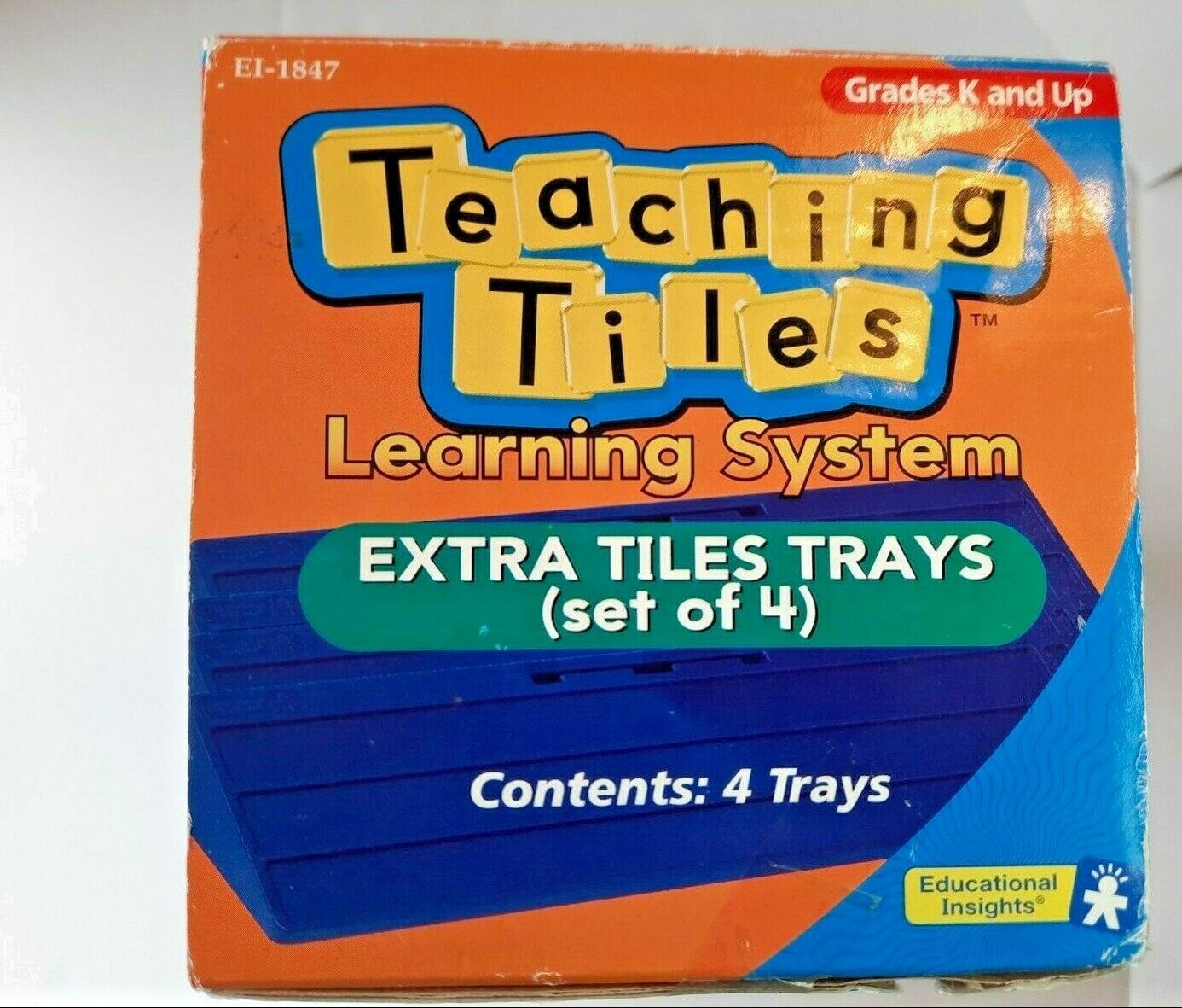 Educational Insights Teaching Tiles Learning System Extra Tiles Trays