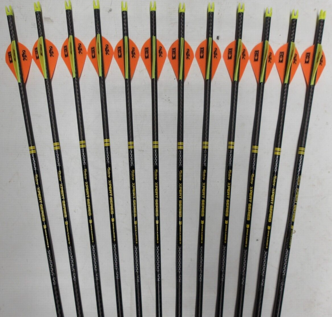 NEW@ 12- Victory Archery RIP TKO Elite 350 Hunting Carbon Arrows Bohning  Blazer | eBay