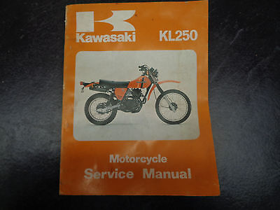 Kawasaki Kl 250 Service Manual