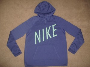 Mujeres Nike Therma todos los tiempos con el logotipo de Entrenamiento  Sudadera Con Capucha-orificios para los pulgares ~ medio | eBay