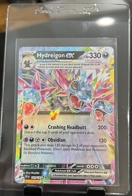 pokmon - trading card game: hydreigon ex Pokemon & Dragapult ex such as creasing that doesnt affect card integrity Hydreigon ex 119/191 Sv08: Surging