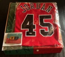 Michael Jordan Autographed 94-95 Champion Pro Cut Red Jersey UDA Appraisal Rare