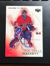  2001-02 UD Challenge for the Cup #45 Jeff Hackett