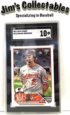 2023 Topps Update #US18 Gunnar Henderson Rookie SGC 10