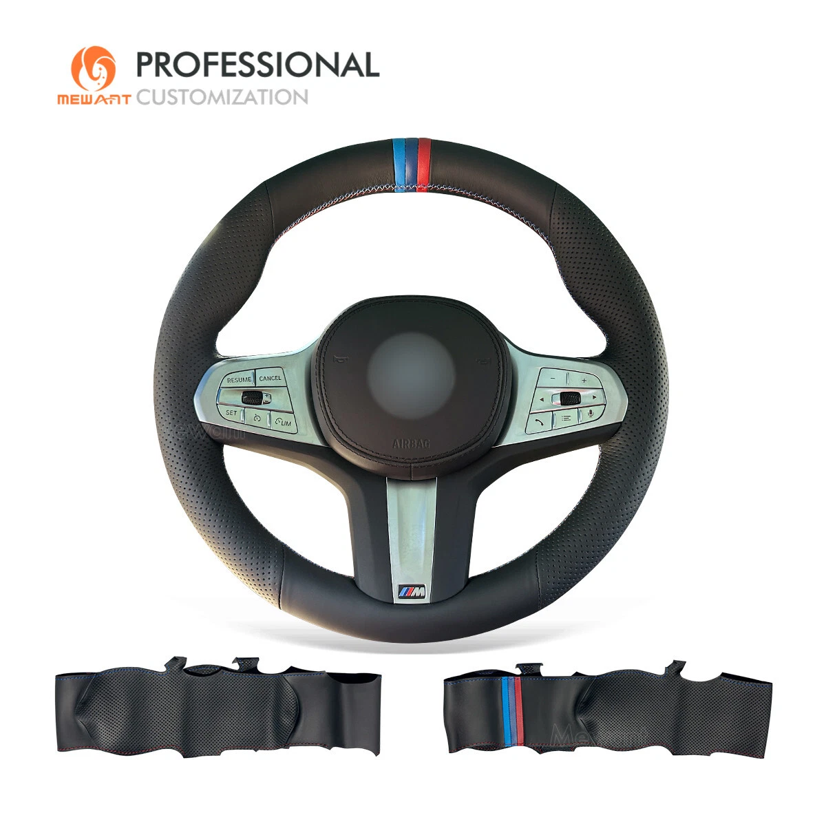 COPRIVOLANTE - Rivestimenti Cuffie Cambio Per Auto In Pelle Fiat, Alfa - Foto 9