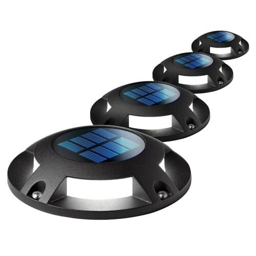 Luces De Entrada , Paquete De 8 Luces Solares De Entrada Con