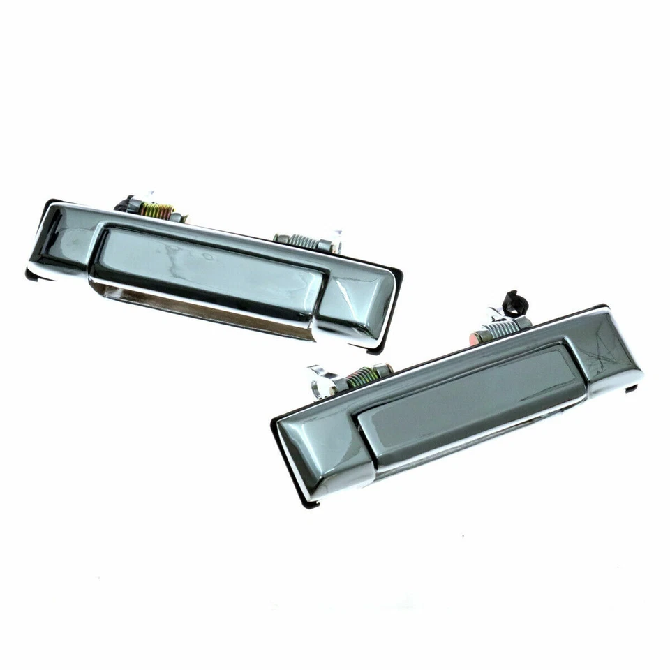 Par de manijas de puerta cromadas para Toyota Corolla 1979-1987 KE70 KE72 KE75 TE71 TE72 Foto 2 de 4