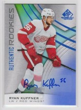 RYAN KUFFNER 2019-20 19-20 SP Game Used Blue 140 Autograph Auto Authentic Rookie