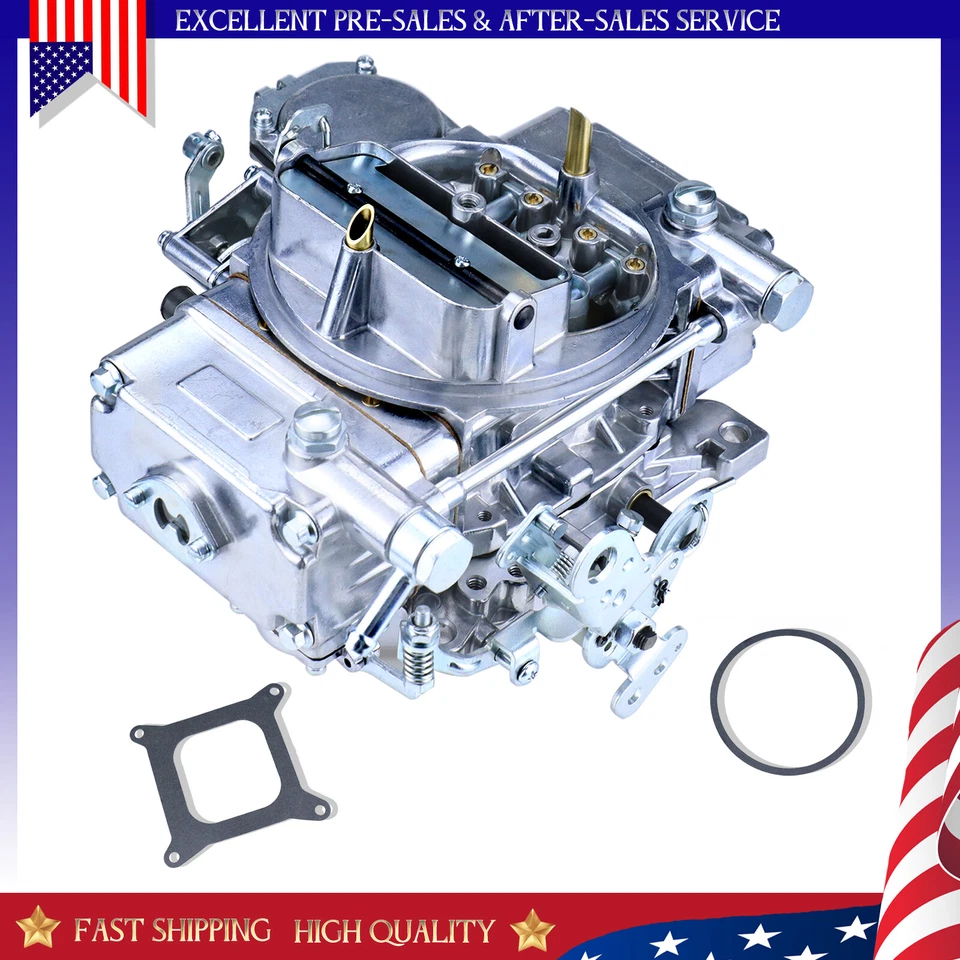4 Barrel Carburetor 0-1850S Copy for Holley Street Warrior 600 CFM Manual 4160 Foto 3 de 4