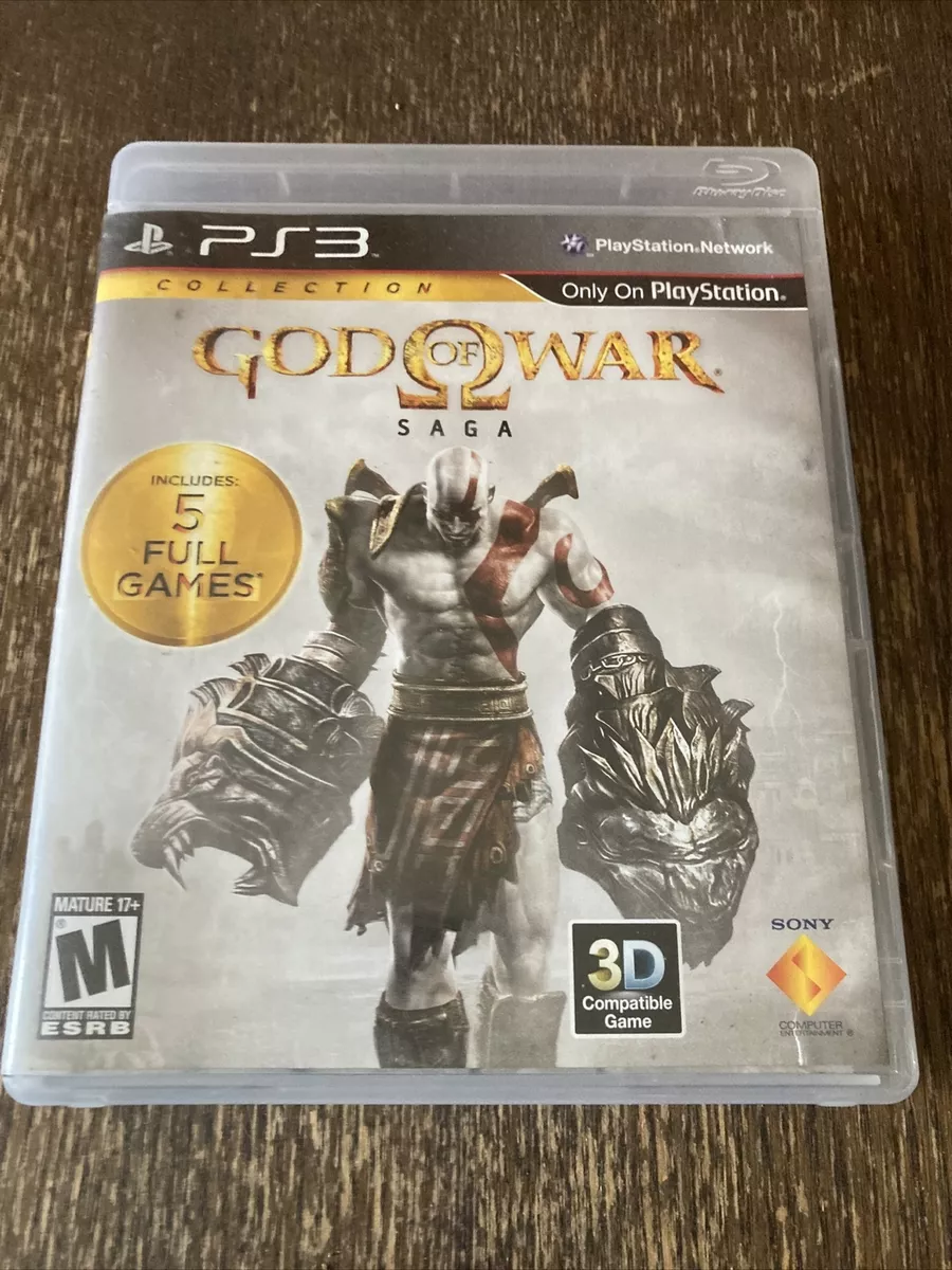  PS3 God of War: Saga Collection - 2 Disc : Sony Computer  Entertainme: Video Games