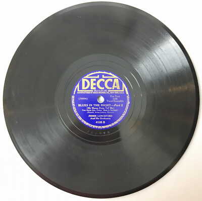 Jimmie Lunceford Orch. Blues In The Night part 1, 2 4125 Decca
