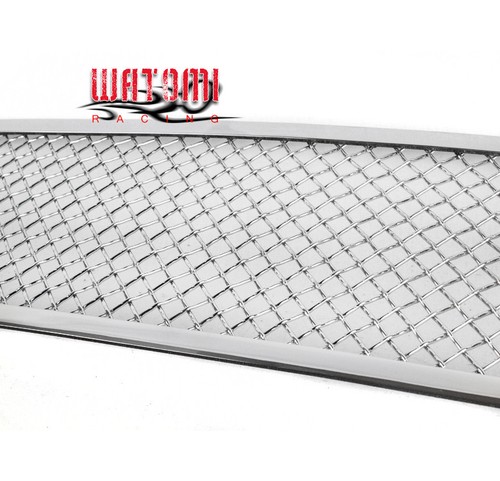03-06 FORD EXPEDITION BUMPER STAINLESS STEEL MESH GRILLE GRILL CHROME 04 05 1PC - Picture 3 of 4
