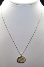 Sterling Silver Beautiful Snowflake Pendant Necklace 21.5" FMB125