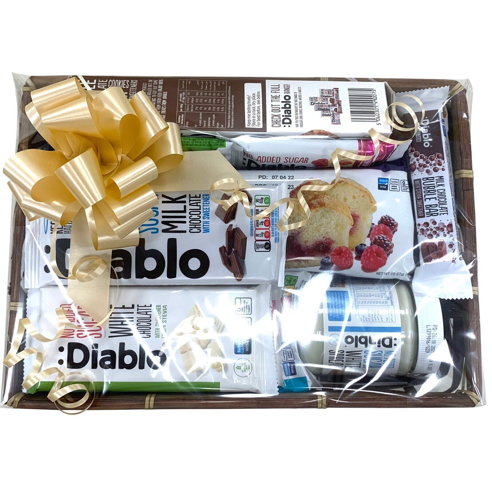 Diabetic Snack Gift Box Set 1.5KG Sugar Free Hamper Diablo NO Added