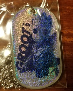 groot dog tag