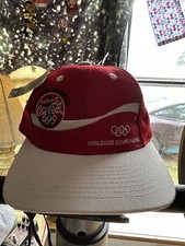Vintage 1996 Coca Cola Olympic Hat Live From Atlanta With Tags