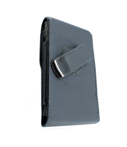 XL Vertical leather Belt Clip Holster For Samsung Galaxy 8+ fit Otterbox Case On - Picture 8 of 12