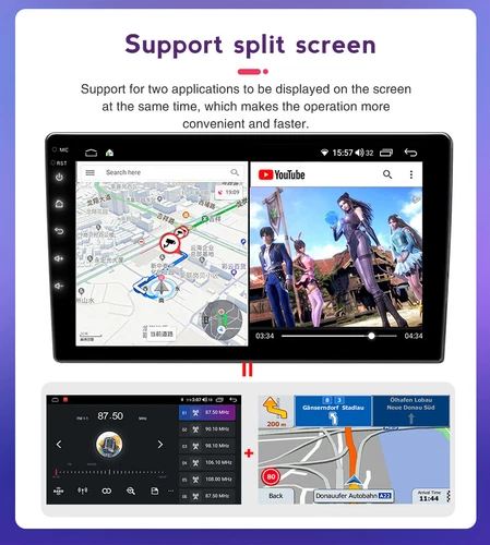 "Carplay de 10,33"" para Toyota 4runner 2009-2021 radio de coche estéreo Android12 GPS 4+64G" - Imagen 16 de 18