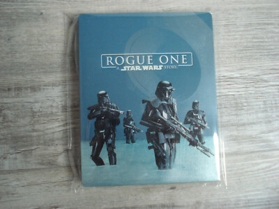 Blu-ray Steelbook Star Wars Rogue One Blu-ray + 3D Blu-ray + Bonus DVD 