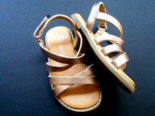 Girls Cat  Jack Gold Strappy Sandals Sz 5