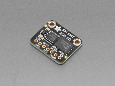 Adafruit SPI Flash SD card, XTSD 2GB, for Arduino, 6038