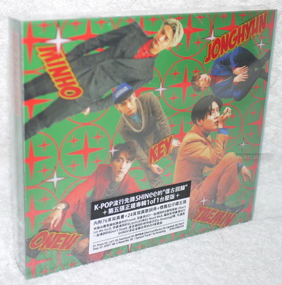 Korea SHINee 1 of 1 Taiwan CD W/box 76p Photobook 24p Booklet 5