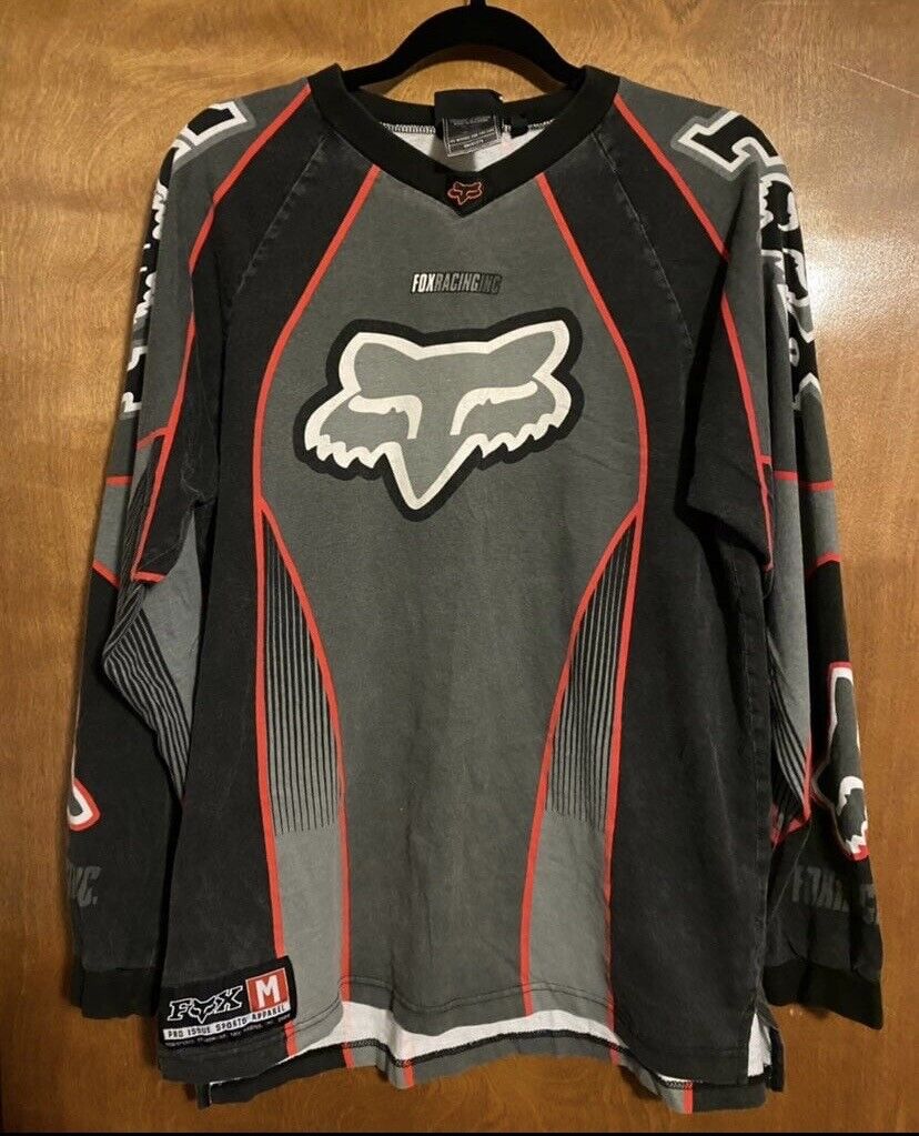 Vintage 90s Y2K Fox Racing DMX Jersey Motorcycle M Ruff Vintage 90s Y2K Fox Racing DMX Jersey Motorcycle M Ruff