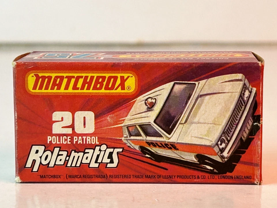 Matchbox Superfast Rola-Matics Range Rover Police Patrol Truck with Original Box - Image 3 of 4