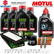 KIT TAGLIANDO SUZUKI BURGMAN AN 650 EXECUTIVE 2004-2016 FILTRI CANDELE