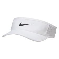 NEW NIKE Adult DRI-FIT Featherlight Pickleball/Golf/Tennis Visor-White DV2999