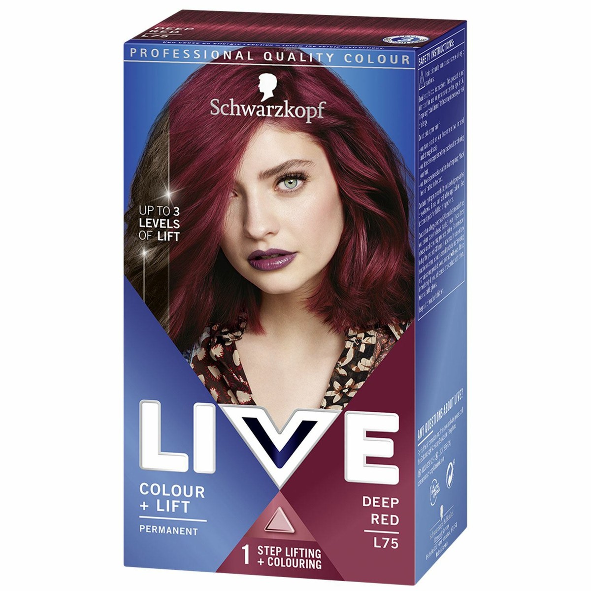 Tintura Intensa 087 Schwarzkopf LIVE Mystic Violet - Tinta Permanente Per Capelli Viola Intenso, Confezione Da 3 Tintura Viola Intenso 087 - Foto 6