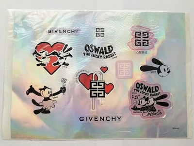 GIVENCHY x Disney Oswald the Lucky Rabbit and Ortensia Novelty Sticker Sheet
