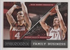 2013-14 Panini Family Business Rick Barry Brent Barry #1 HOF 00e8