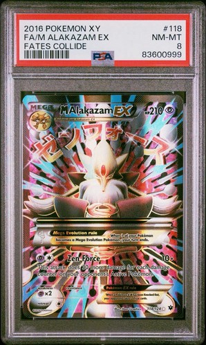 M Alakazam-EX graded PSA 8 for sale on eBay