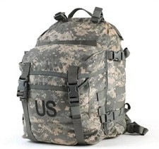 USGI Assault Pack 3 Day MOLLE II Backpack ARMY ACU Made in USA with Stiffener