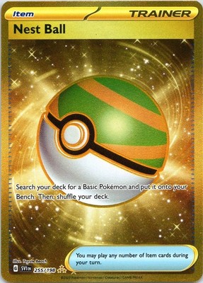 Holo Nest Ball - 255/198 SV01: Scarlet & Violet Base Set | NM