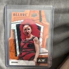 Upper Deck AEW Allure Abadon Orange Slice Die-Cut #85 2022