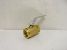 185888 New-No Box; Industry-Std 20K908 Brass Ball Valve; Lever; 1FNPT; 600WOG