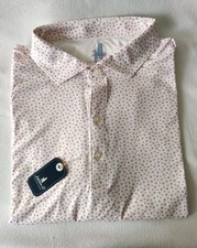 NWT LARGE Johnnie O Plumeria Featherweight Polo MSRP 110