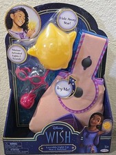 Disney Wish Movie Loveable Light Up Star  Satchel Playset 4 Pieces New In Box