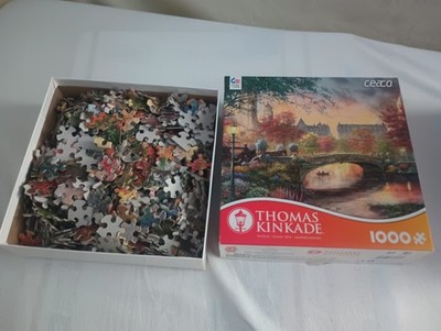 Thomas Kinkade Autumn in New York Ceaco Jigsaw Puzzle 3310-5